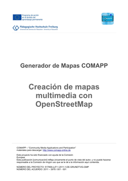 Creación De Mapas Multimedia Con Openstreetmap