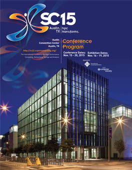 The Conference Program Booklet