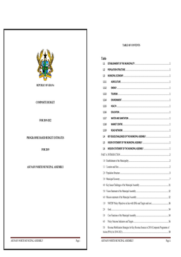 ASUNAFO NORTH MUNICIPAL ASSEMBLY 1.1 Location and Size