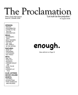 Proclamation Title