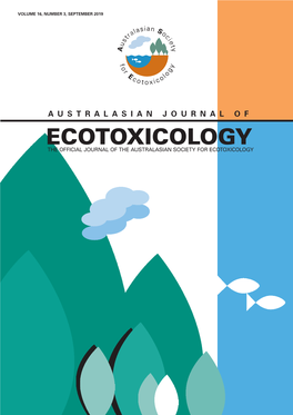 Ecotoxicology the Official Journal of the Australasian Society for Ecotoxicology