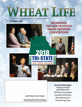 Recapping the 2018 Tri-State Grain Growers Convention