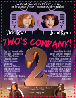 Vicki Lewis Joan Ryan