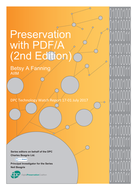 Preservation with PDF/A (2Nd Edition)