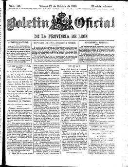 Núm. 155 Viernes 2 1 De Octubre De 1910 25 Cénts. Número SE Rwiug