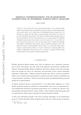 Abstract Commensurability and Quasi-Isometry Classification of Hyperbolic Surface Group Amalgams