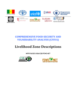 Livelihood Zone Descriptions