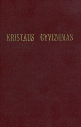 Kristaus Gyvenimas