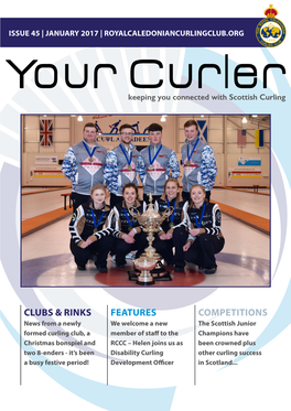 Clubs & Rinks Features Competitions