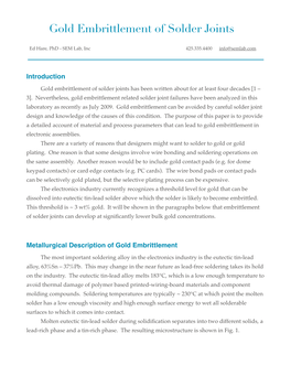 Gold Embrittlement of Solder Joints 2018.Pages