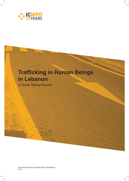 Trafficking in Human Beings in Lebanon - a Stock-Taking Report