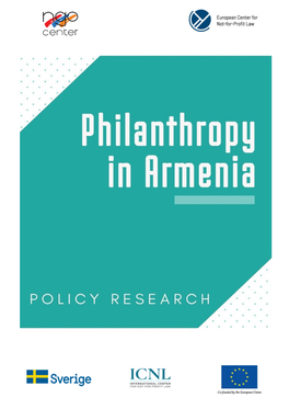 Philanthropy in Armenia