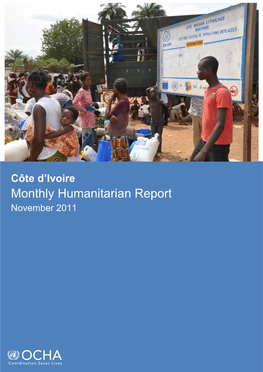 Monthly Humanitarian Report November 2011