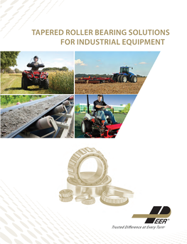 Tapered Roller Bearing Solutions for Industrial