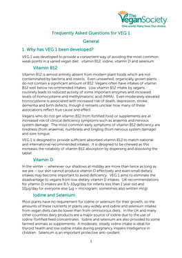 Vitamin B12 Vitamin D Iodine and Selenium