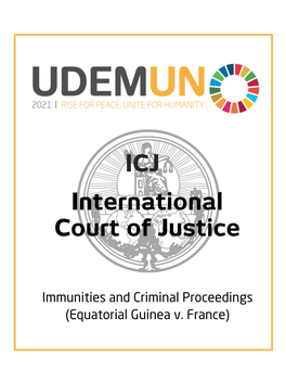 ICJ International Court of Justice