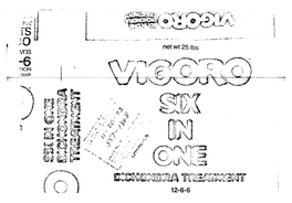 U.S. EPA, Pesticide Product Label, VIGORO WEED & INCT. FERT. 6-IN