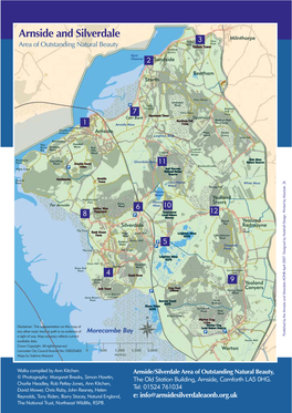 Arnside and Silverdale Milnthorpe Hollins 3 Deer Well Park Area of Outstanding Natural Beauty Dallam Tower Sandside Quarry Kent Channel 2 Sandside