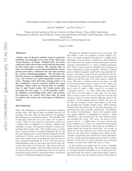 Convergent Evolution in a Large Cross-Cultural Database of Musical Scales