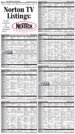 06 7-26-11 TV Guide.Indd