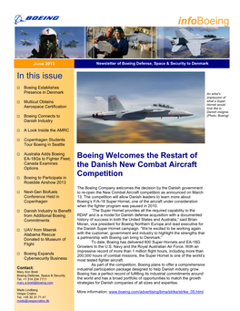 Boeing Denmark Newsletter