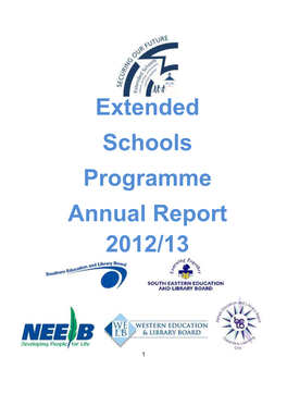 Extended Schools Programme Annual Report 2012/13