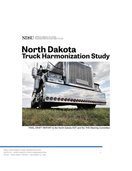 2017 Truck Harmonization Study Final Report