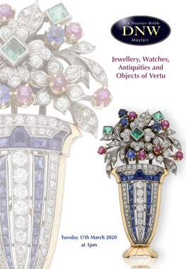 Jewellery, Watches, Antiquities and Objects of Vertu 17 March 2020 J15