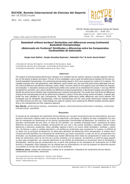 Similarities and Differences Among Continental Basketball Championships