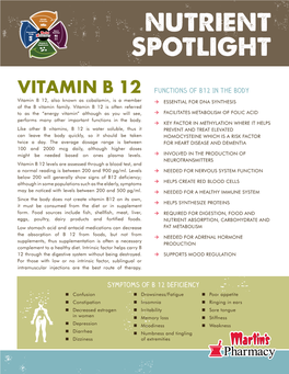 Vitamins & Supplements