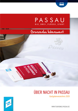 ÜBER NACHT in PASSAU Gastgeberverzeichnis 2020