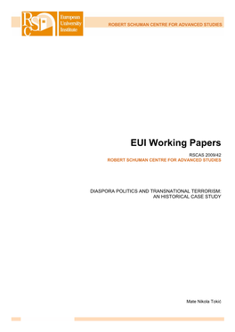 EUI Working Papers