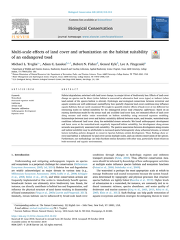 Biological Conservation 228 (2018) 310–318