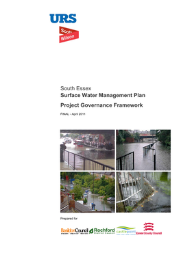 Surface Water Management Plan 2012 Appendix A1