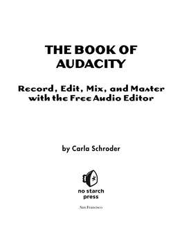 The Book of Audacity