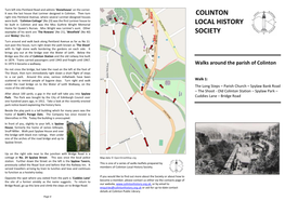 Walks Around the Parish of Colinton