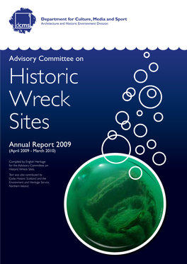 Advisory Committee on Historic Wreck Sites Annual Report 2009 (April 2009 - March 2010)