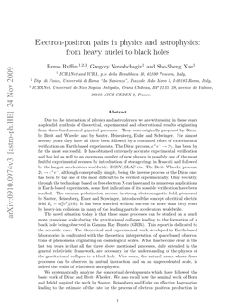 Electron-Positron Pairs in Physics and Astrophysics