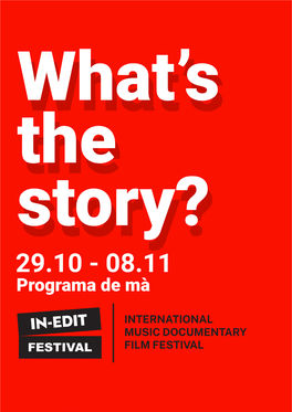 Programa De Mà What’S the Story?