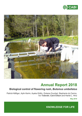 Butomus Umbellatus Annual Report 2018