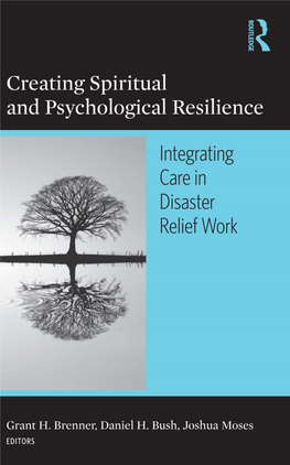 Creating Spiritual and Psychological Resilience