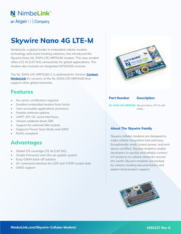 Skywire Nano 4G LTE-M