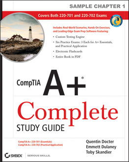 SAMPLE CHAPTER 1 Chapter Personal Computer 1 System Components the FOLLOWING COMPTIA A+ ESSENTIALS EXAM OBJECTIVES ARE COVERED in THIS CHAPTER