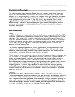 Chapter 3 M-32 & Old 27 / I-75 Business Loop Corridor Study