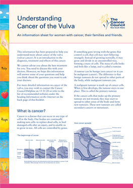 Understanding Cancer of the Vulva