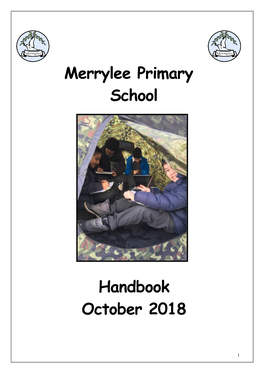 Merrylee Primary School Handbook October 2018