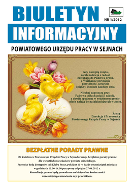 Powiatowego Urzędu Pracy W Sejnach