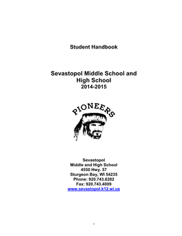 Student Handbook