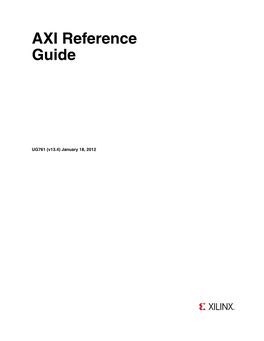 AXI Reference Guide