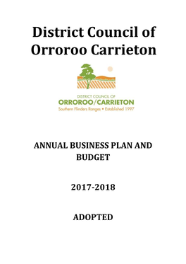 District Council of Orroroo Carrieton